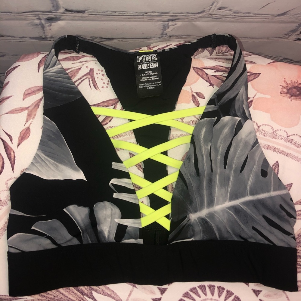PINK size M sports bra